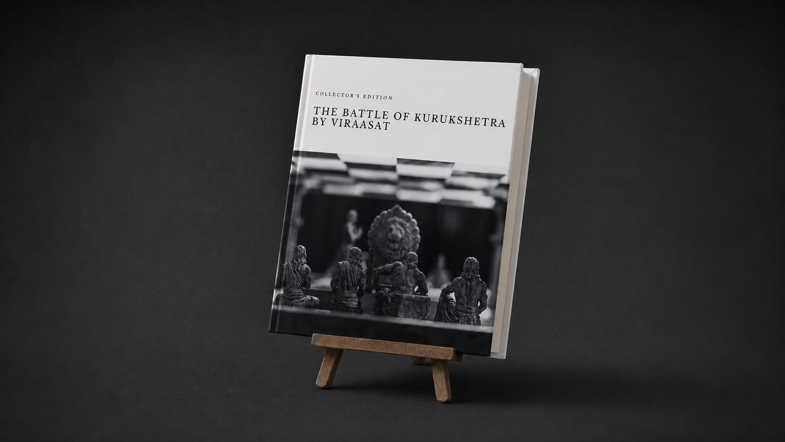 Collector&rsquo;s edition coffee table book: The Battle of Kurukshetra by Viraasat