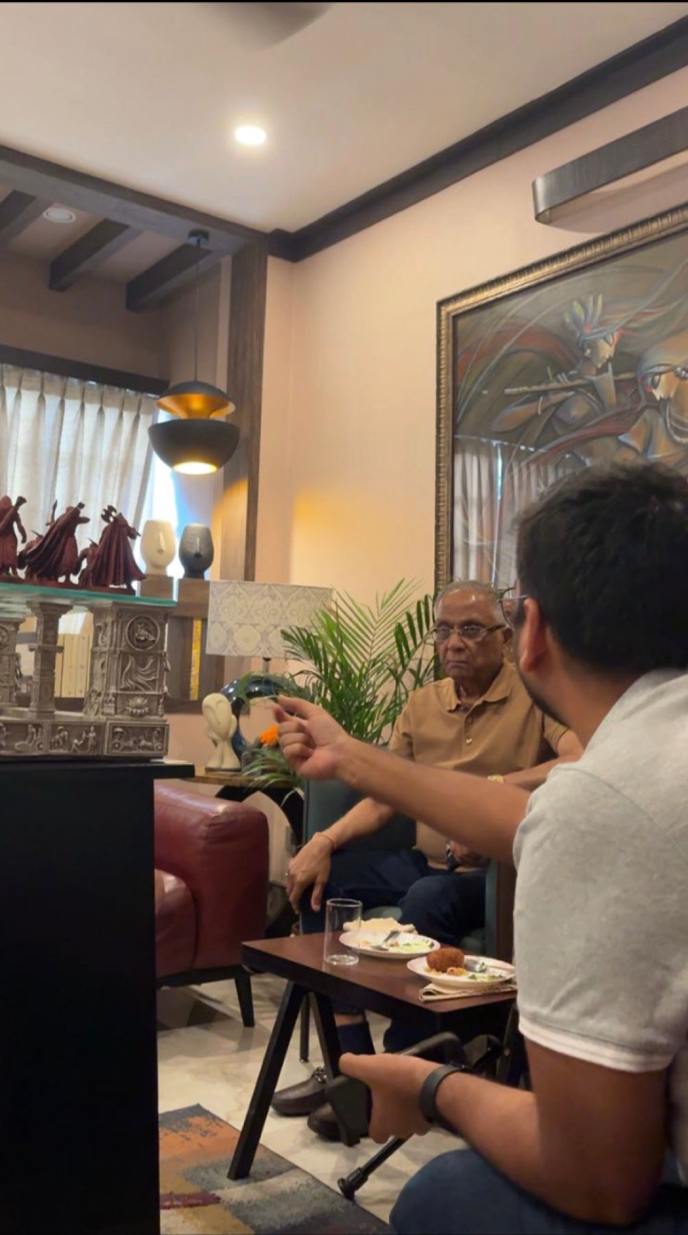 Private viewing of The Battle of Kurukshetra in Kolkata