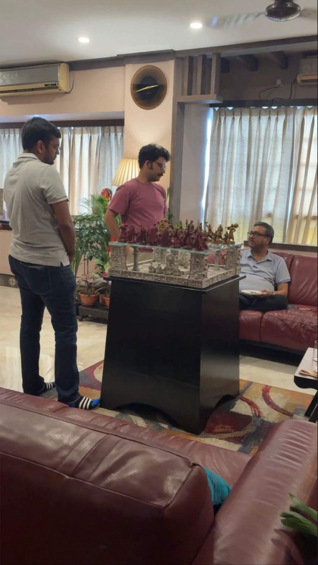 Private viewing of The Battle of Kurukshetra in Kolkata