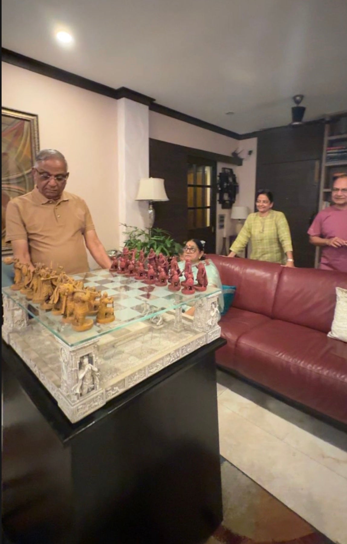 Private viewing of The Battle of Kurukshetra in Kolkata