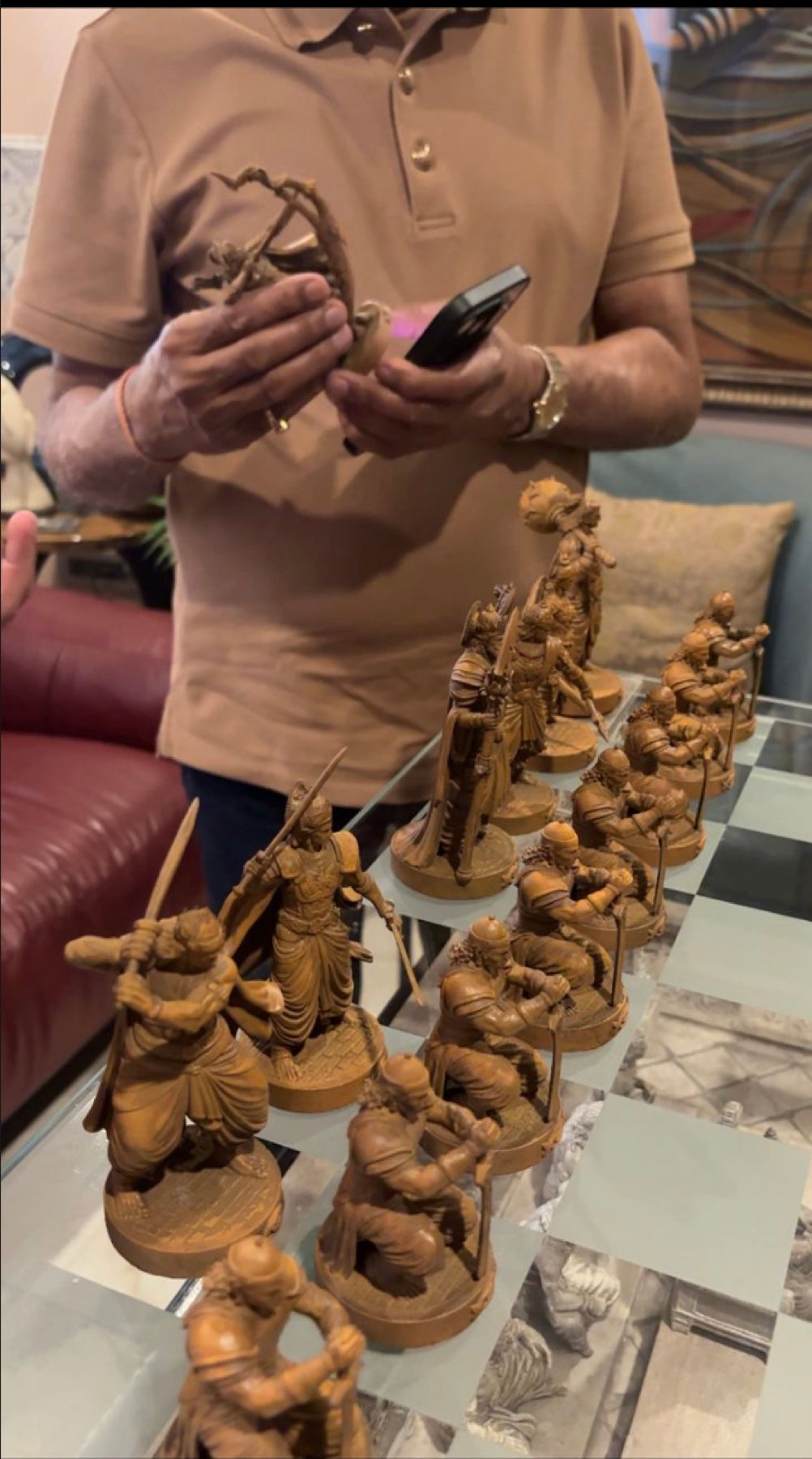 Private viewing of The Battle of Kurukshetra in Kolkata