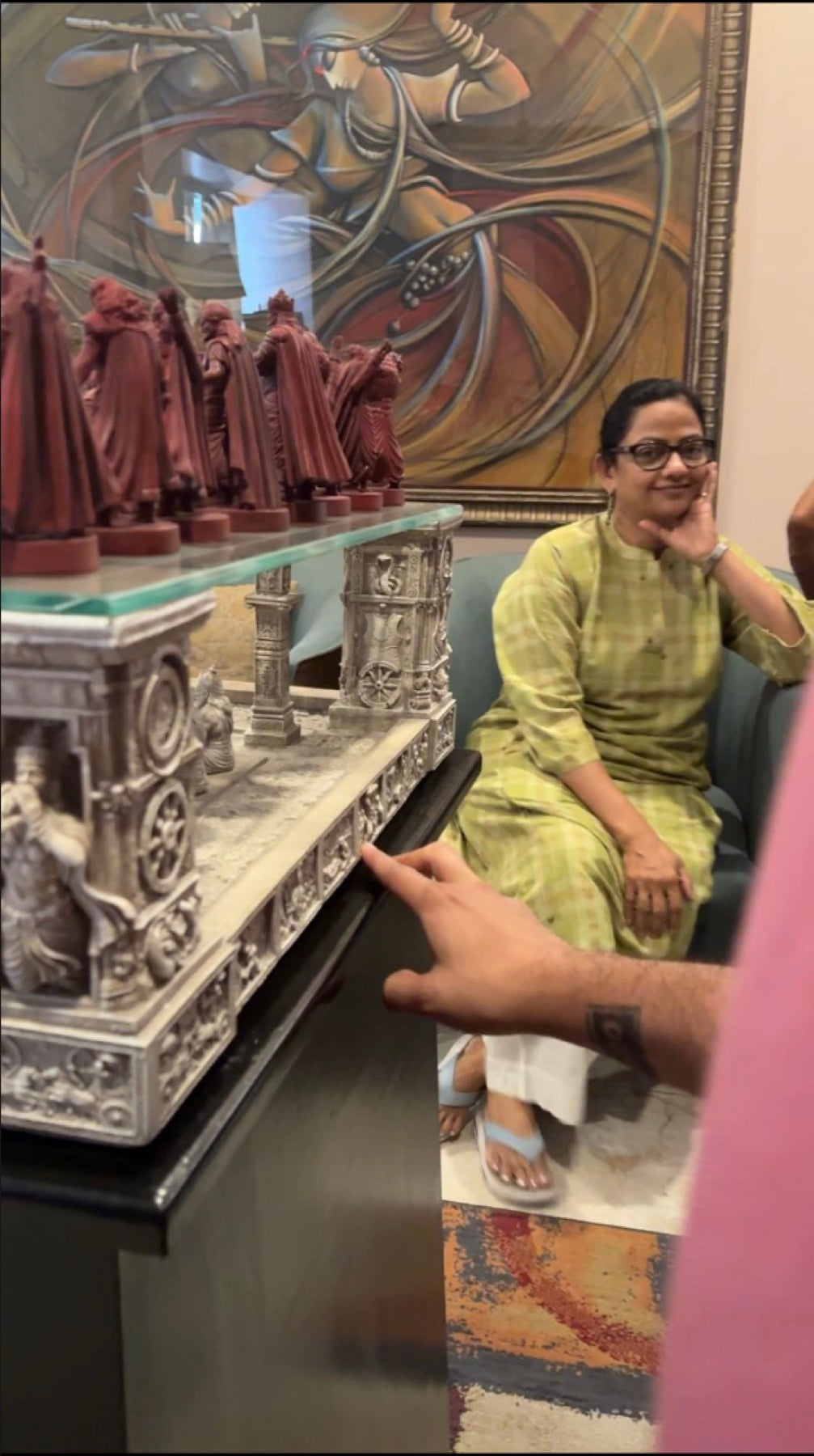 Private viewing of The Battle of Kurukshetra in Kolkata