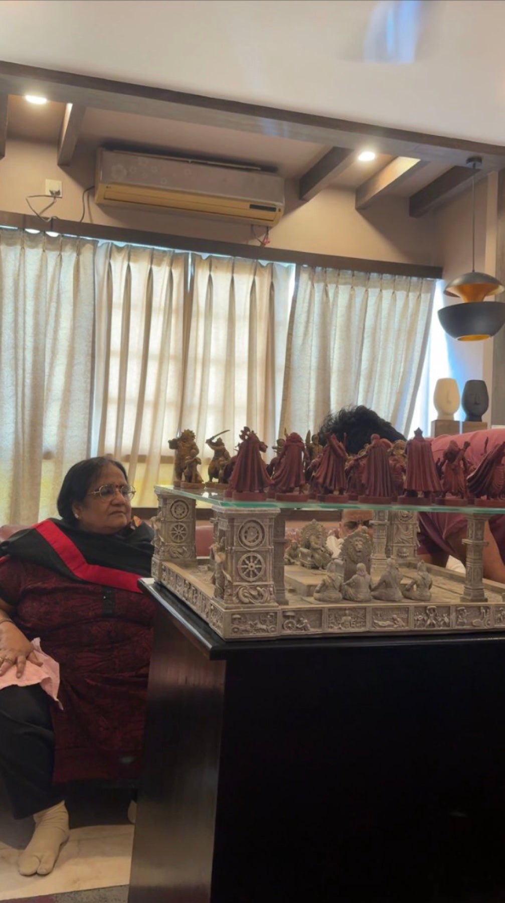 Private viewing of The Battle of Kurukshetra in Kolkata