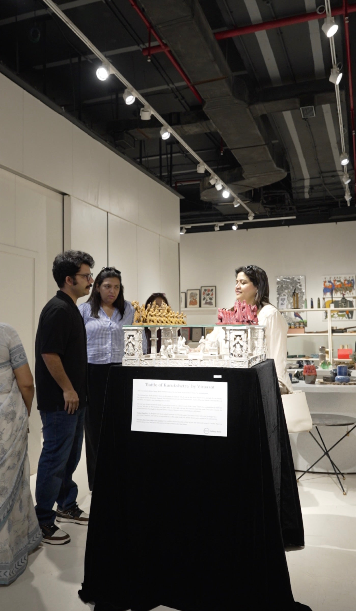 Private viewing of The Battle of Kurukshetra in Kolkata