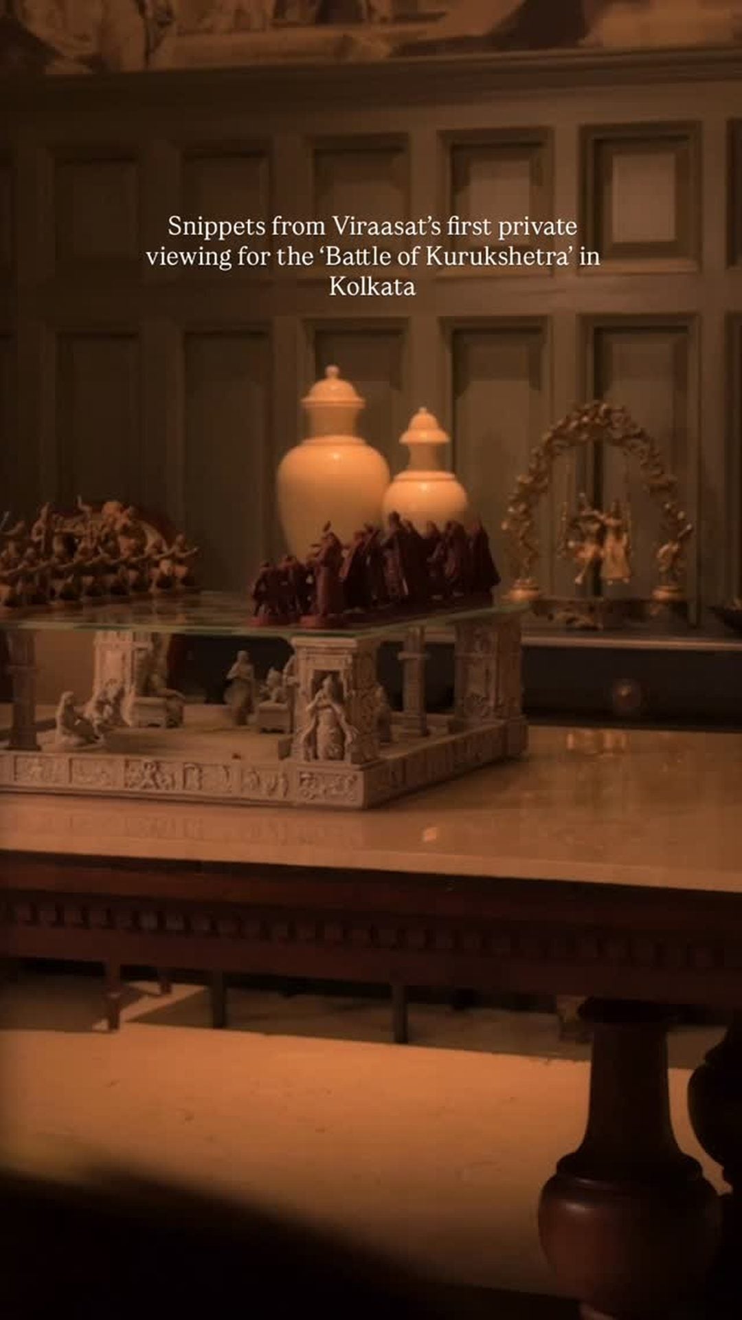 First ever live-viewing — Battle of Kurukshetra film